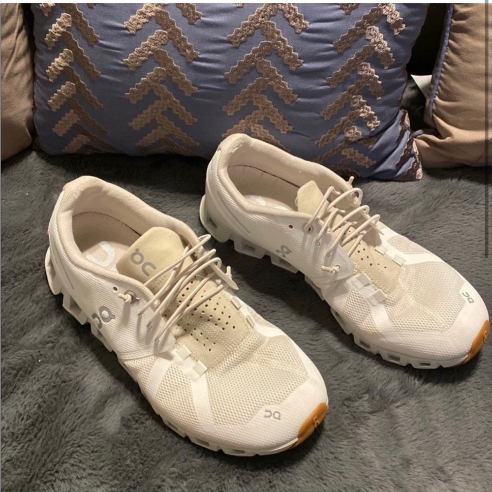 On cloud running shoes